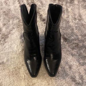 Black Western Boots